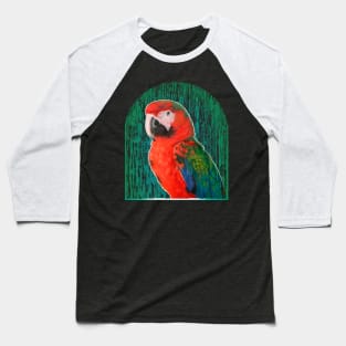 The digital painted parrot (1st version) Baseball T-Shirt